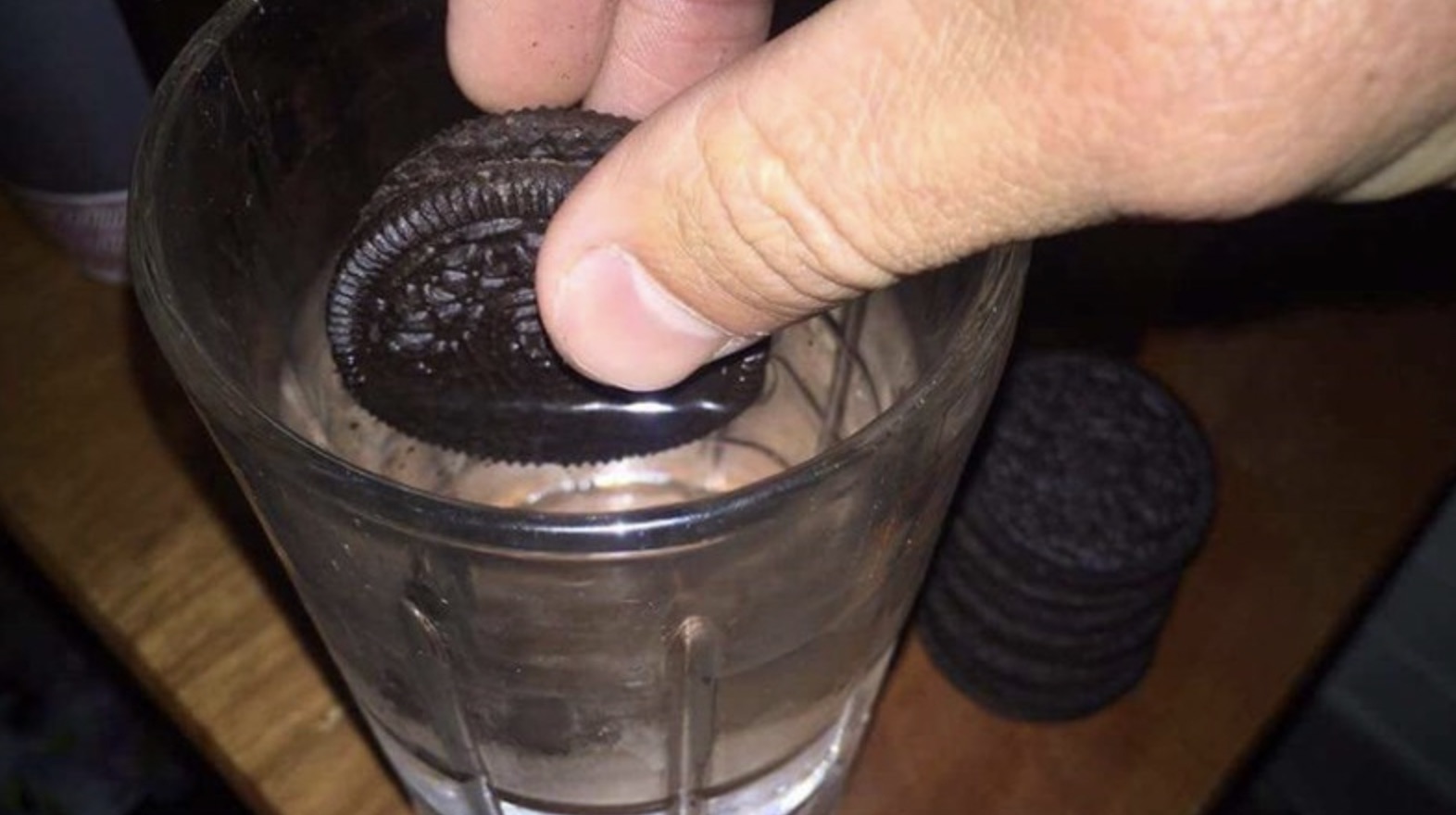 oreos in water